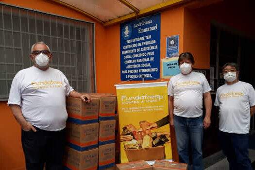 Afresp doa mais de 6 mil cestas básicas em São Paulo