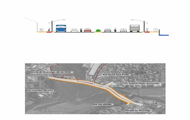 Prefeitura inicia obras de duplicação da Estrada do Alvarenga