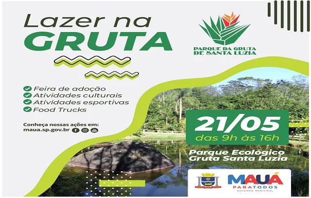 Mauá lança neste fim de semana o ‘Lazer na Gruta’