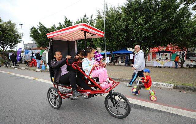 Ação que incentiva uso de bicicleta consolida novo espaço de lazer em Diadema