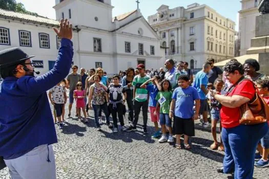 SP promove atividades para crianças no Triângulo Histórico