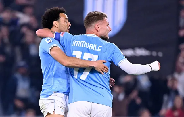 Lazio vence em casa