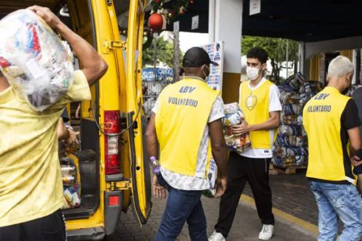 Mais de 12 toneladas de solidariedade