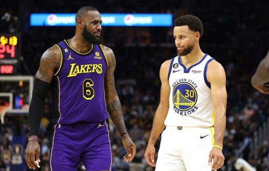 Curry ofusca LeBron e Warriors superam Lakers na abertura da temporada da NBA