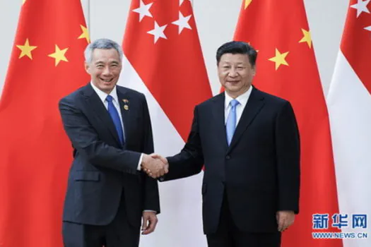 China e Singapura atualizam relações para cooperação de alta qualidade_x000D_