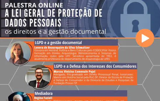 Consórcio ABC promove live sobre a Lei Geral de Proteção de Dados