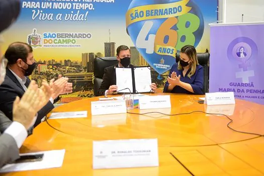 Prefeito Orlando Morando sanciona Lei Guardiã Maria da Penha para proteção de mulheres