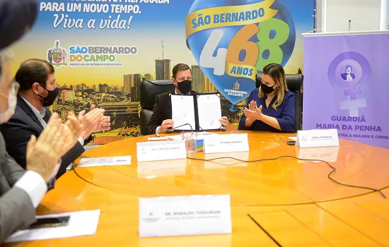 Prefeito Orlando Morando sanciona Lei Guardiã Maria da Penha para proteção de mulheres