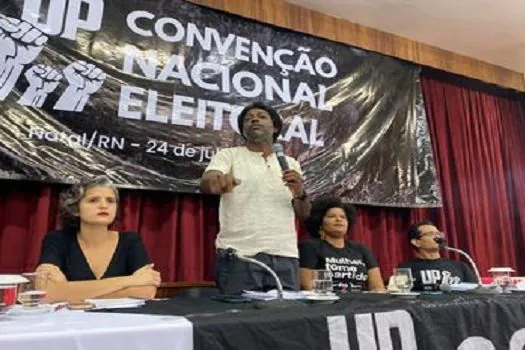 Candidatos à Presidência: Léo Péricles (Unidade Popular–UP)