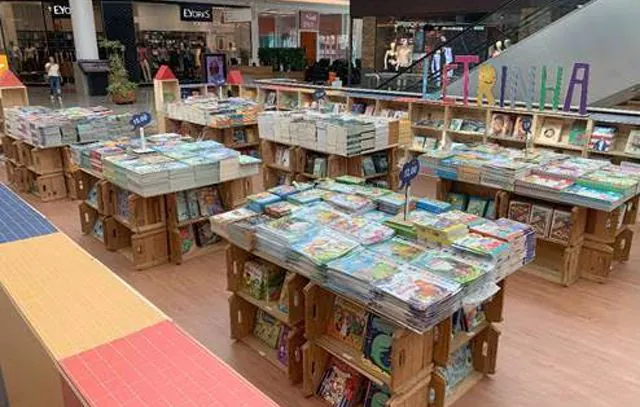 Letrinha: Feira de livros chega ao São Bernardo Plaza