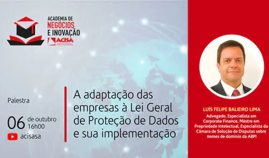 ACISA discute a adaptação das empresas à Lei Geral de Proteção de Dados