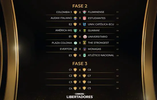 Libertadores: Fluminense e América-MG conhecem caminho na fase preliminar