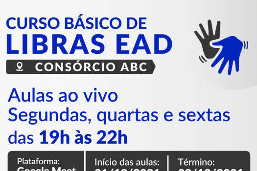 Grande ABC recebe curso de Libras em dezembro