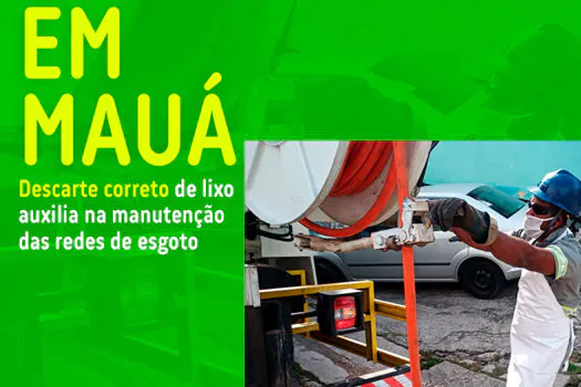 BRK Ambiental bate recorde de limpeza preventiva das redes de esgoto de Mauá_x000D_