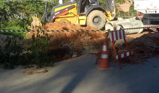 Ribeirão Pires realiza limpezas em galerias pluviais