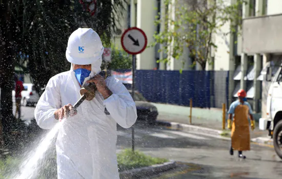 270 municípios e mais de 100 unidades de saúde foram higienizadas pela Sabesp