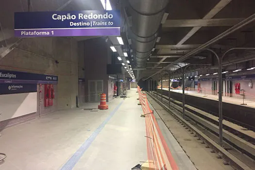 Rompimento de cabo paralisa parte da Linha 5 – Lilás do Metrô