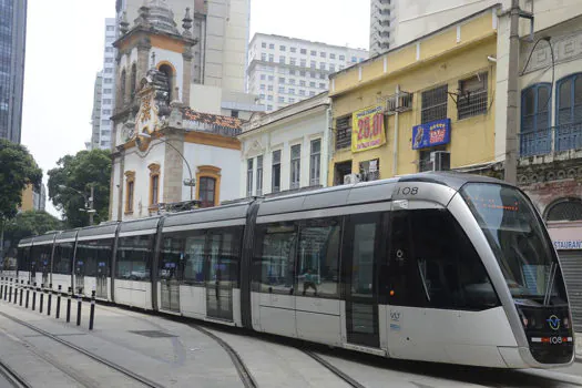 Operação do VLT Carioca está normal no dia do padroeiro da cidade