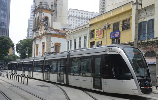 Operação do VLT Carioca está normal no dia do padroeiro da cidade