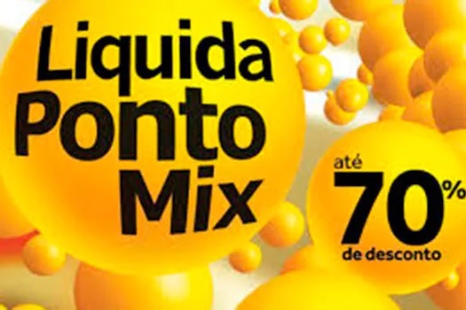 Inverno até aquece com a liquidação Ponto Mix no ABC