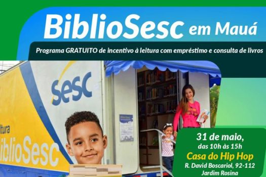 Biblioteca itinerante oferece empréstimo de livros e HQS em Mauá