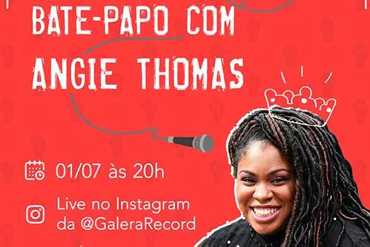 Ativista e escritora Angie Thomas participa de live da Galera Record