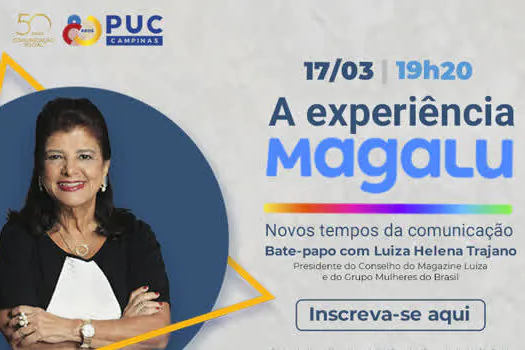 Luiza Helena Trajano ministra palestra em live comemorativa da PUC-Campinas