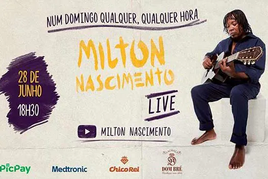 “Nos Bailes da Vida”: Live inédita de Milton Nascimento no YouTube