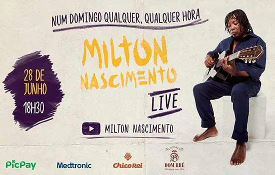 “Nos Bailes da Vida”: Live inédita de Milton Nascimento no YouTube