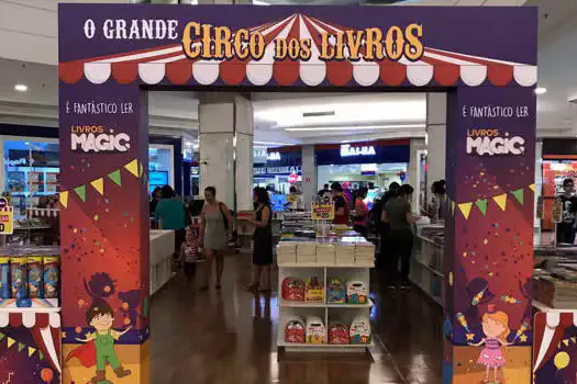 Feira de Livros invade o Shopping ABC