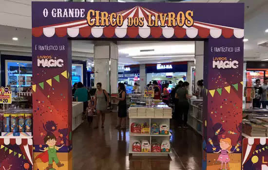 Feira de Livros invade o Shopping ABC