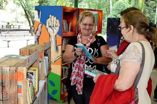 Projeto Livro Vivo leva literatura para Santo André