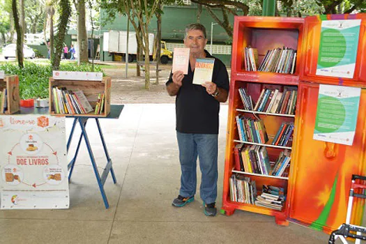 Projeto Livro Vivo chega a mais dois parques de Santo André