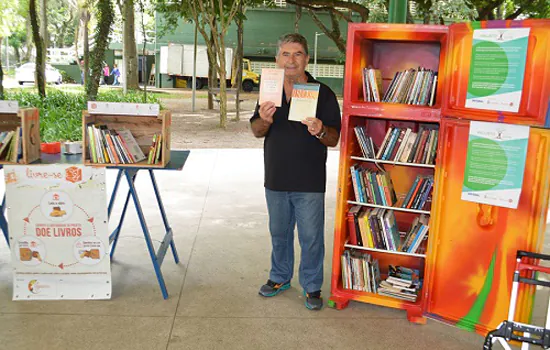 Projeto Livro Vivo chega a mais dois parques de Santo André