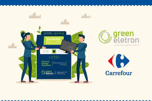 Green Eletron e Carrefour firmam parceria para reciclagem de eletroeletrônicos