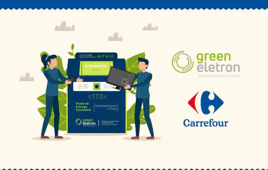 Green Eletron e Carrefour firmam parceria para reciclagem de eletroeletrônicos