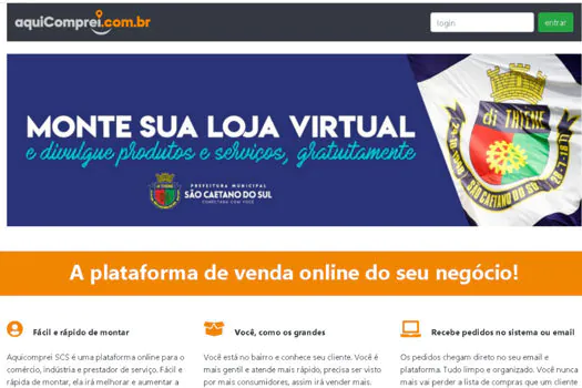 Prefeitura fecha parceria e oferece loja virtual a empresas de São Caetano