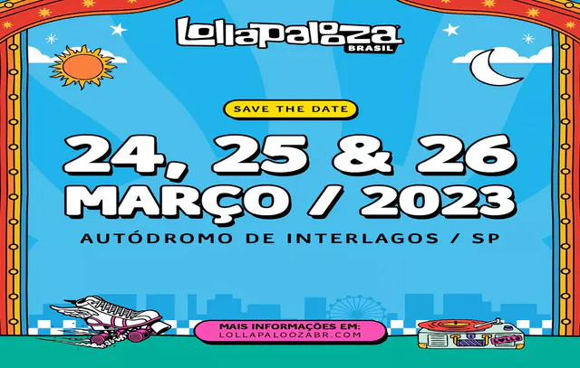 Onde assistir ao Lollapalooza 2023 na TV e no streaming