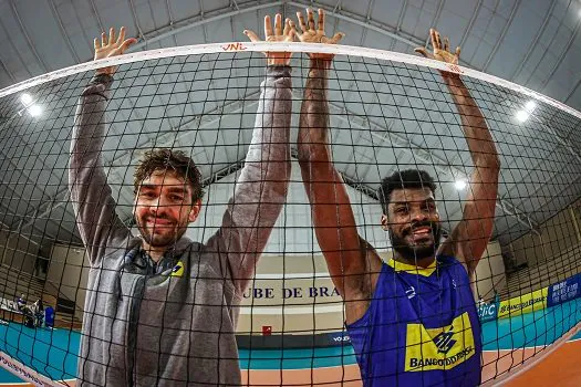 Do alto de sua experiência, Lucão e Isac viram pontos de referência na Liga das Nações