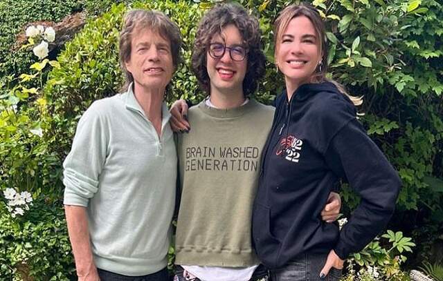 Luciana Gimenez homenageia Mick Jagger em aniversário de 80 anos do astro