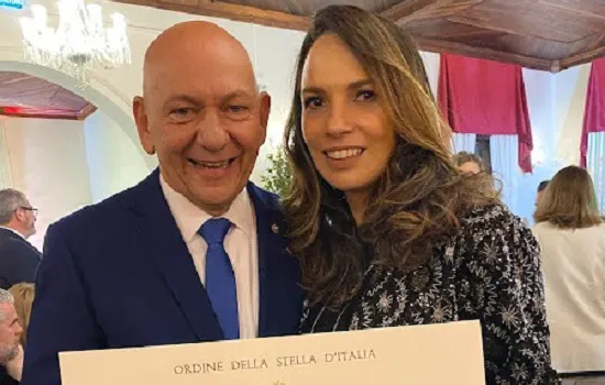 Luciano Hang recebe título raro italiano e homenagem da Alesc