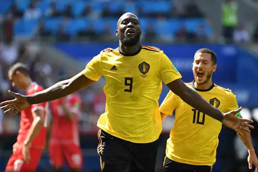 Lukaku sofre nova lesão e preocupa Bélgica para a Copa do Mundo do Catar