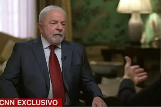 Lula à CNN: Se fizesse discurso de Biden, seria chamado de comunista no Brasil