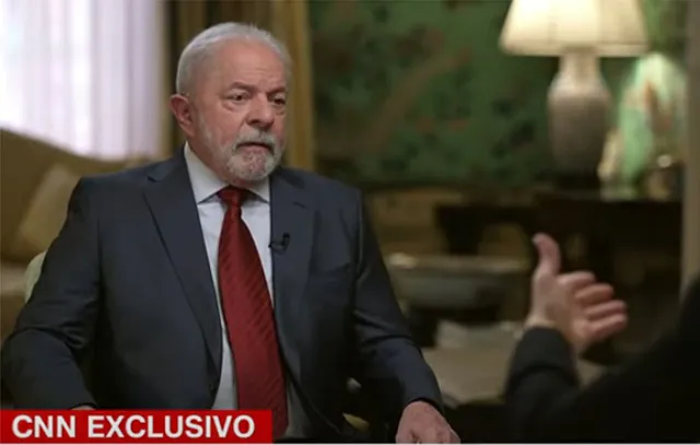 Lula à CNN: Se fizesse discurso de Biden