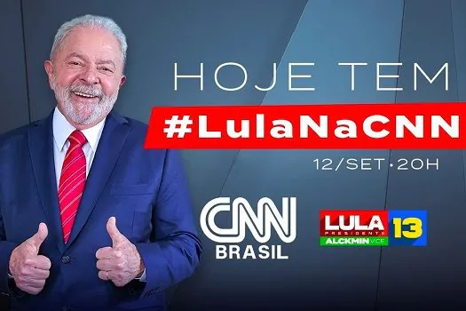 Lula concede entrevista à CNN nesta segunda