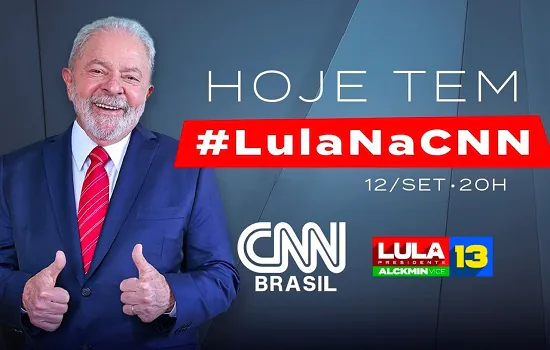 Lula concede entrevista à CNN nesta segunda