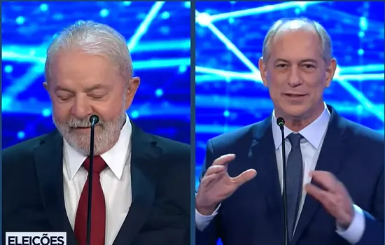 Ciro ataca Lula no debate da Band e atribui ao petista ascensão de Bolsonaro