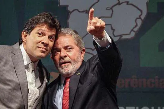 Se não pode o Lula, PT vai com Haddad