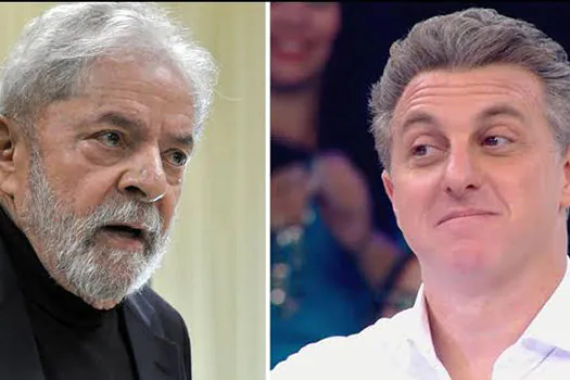 Huck não é centro-esquerda e representa a Globo, diz Lula