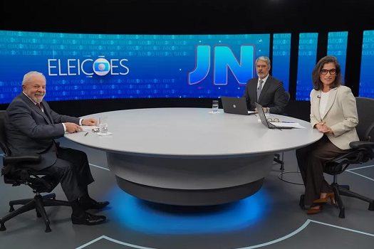 Com Lula, Jornal Nacional tem segunda maior audiência do ano